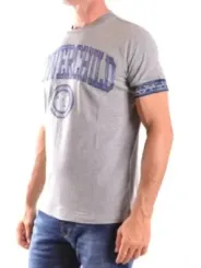 "Diesel T-Shirts im Sale | Diesel Herren TShirt Grau mit Print für FrühlingSommer online kaufen"|Planet-Deluxe