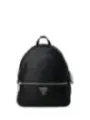 Schwarzer Leder Guess Rucksack stilvoll