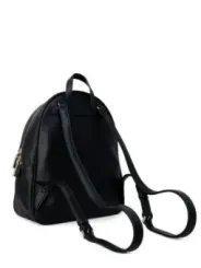 Schwarzer Lederrucksack moderner Stil