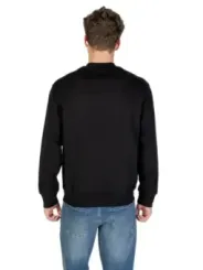 "Armani Exchange Sweatshirts im Sale | Armani Exchange Herren Fleece Schwarz Druck Langarm online kaufen"|Planet-Deluxe