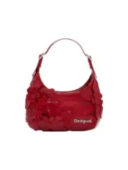 "Desigual Einzelstücke & Seltenheiten im Sale | Desigual Damen Handtasche Herbst Winter Rot Blumenmuster online kaufen"|Planet-Deluxe