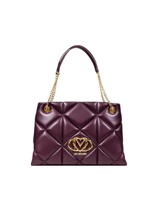 "Love Moschino Einzelstücke & Seltenheiten im Sale | Love Moschino Bordeaux Handtasche Herbst Winter  online kaufen"|Planet-Deluxe