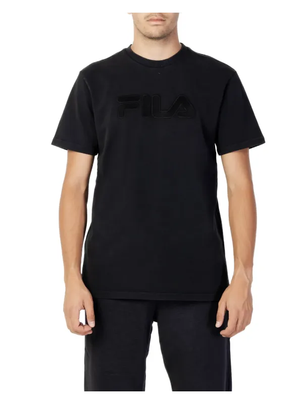 Schwarzes Fila Logo T-Shirt Schwarzes Fila Logo T-Shirt