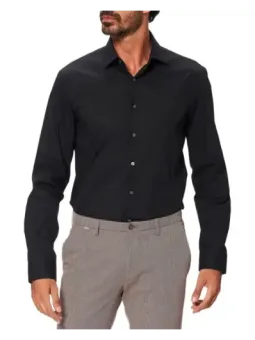 Schwarzes Calvin Klein Hemd langärmelig