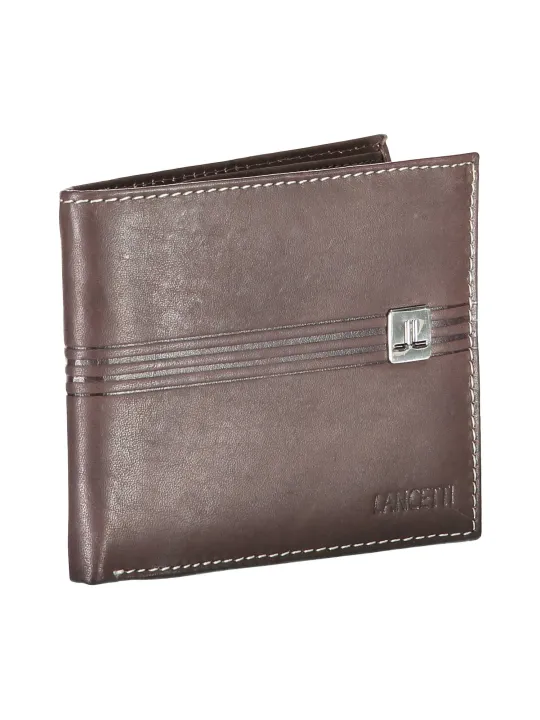 "LANCETTI Brieftaschen im Sale | Lancetti Geldbörse mit 2 Fächern und Münzfach Braun online kaufen"|Planet-Deluxe