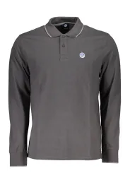 "North Sails Poloshirts im Sale | Recycling-Poloshirt mit Kontrastdetails und Logo von North Sails online kaufen"|Planet-Deluxe