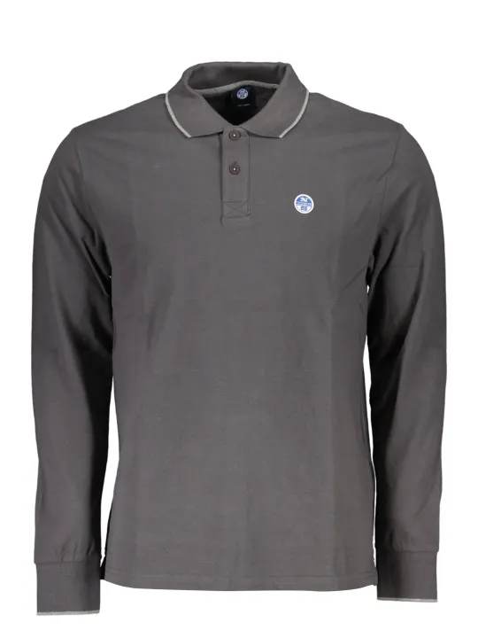 "North Sails Poloshirts im Sale | Recycling-Poloshirt mit Kontrastdetails und Logo von North Sails online kaufen"|Planet-Deluxe