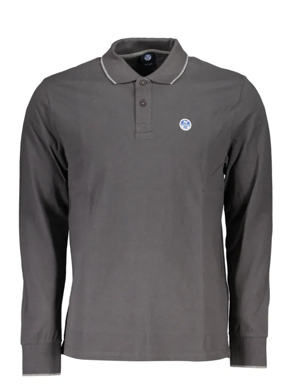 "North Sails Poloshirts im Sale | Recycling-Poloshirt mit Kontrastdetails und Logo von North Sails online kaufen"|Planet-Deluxe