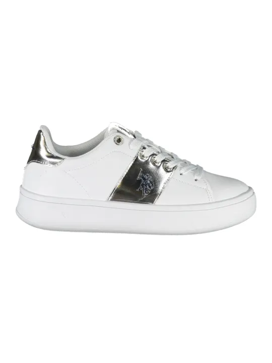 "U.S. POLO   BEST PRICE Sneakers im Sale | US POLO BESTER PREIS WEISSE DAMEN-SPORTSCHUHE online kaufen"|Planet-Deluxe