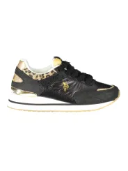 "U.S. POLO   BEST PRICE Sneakers im Sale | US POLO BESTER PREIS SCHWARZE DAMEN-SPORTSCHUHE online kaufen"|Planet-Deluxe