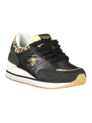 "U.S. POLO   BEST PRICE Sneakers im Sale | US POLO BESTER PREIS SCHWARZE DAMEN-SPORTSCHUHE online kaufen"|Planet-Deluxe