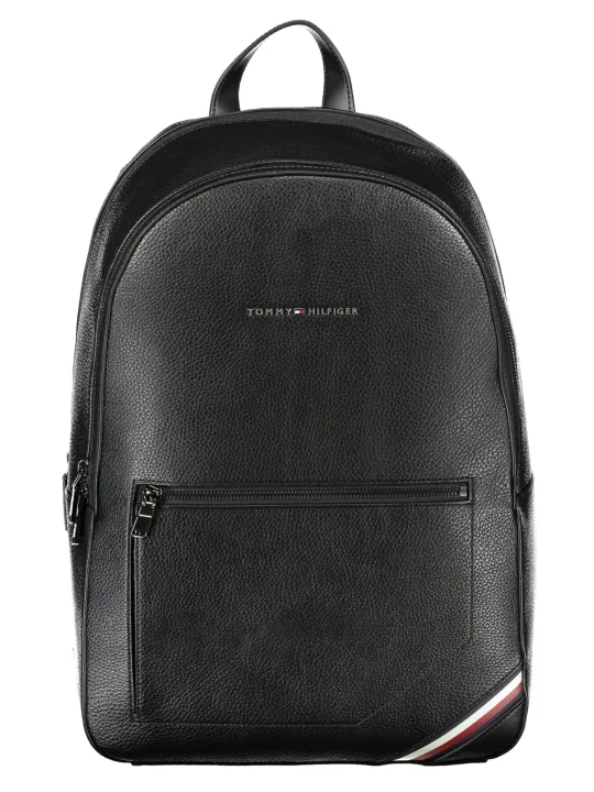 "Tommy Hilfiger Rucksäcke im Sale | Tommy Hilfiger Rucksack mit Laptopfach und Kontrastdetails online kaufen"|Planet-Deluxe