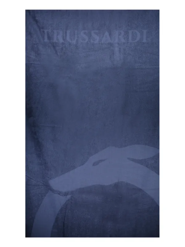 "Trussardi Badehosen im Sale | Trussardi Strandtuch 88x190 cm Logo Stickerei Dunkelblau online kaufen"|Planet-Deluxe "Trussardi Badehosen im Sale | Trussardi Strandtuch 88x190 cm Logo Stickerei Dunkelblau online kaufen"|Planet-Deluxe