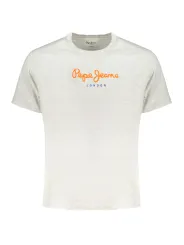 "Pepe Jeans T-Shirts im Sale | Pepe Jeans Nachhaltiges Logo TShirt Regular Fit Rundhals online kaufen"|Planet-Deluxe