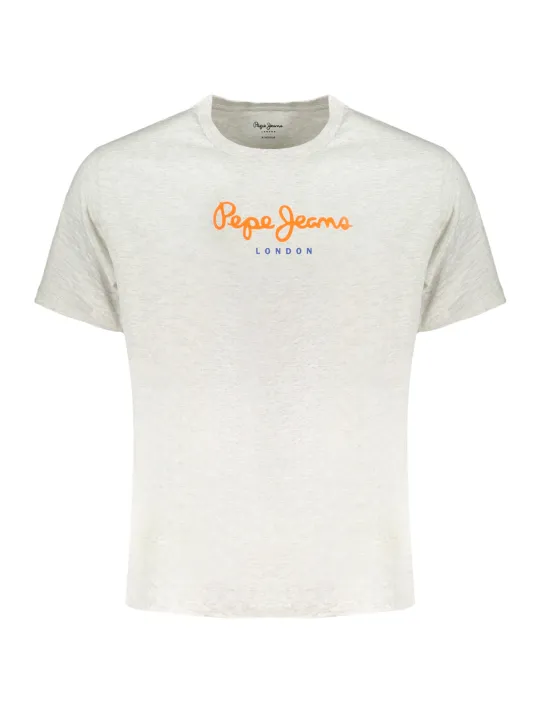 "Pepe Jeans T-Shirts im Sale | Pepe Jeans Nachhaltiges Logo TShirt Regular Fit Rundhals online kaufen"|Planet-Deluxe