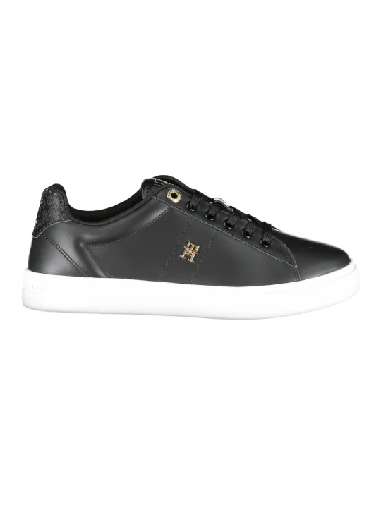 "Tommy Hilfiger Sneakers im Sale | TOMMY HILFIGER SCHWARZE DAMEN-SPORTSCHUHE online kaufen"|Planet-Deluxe