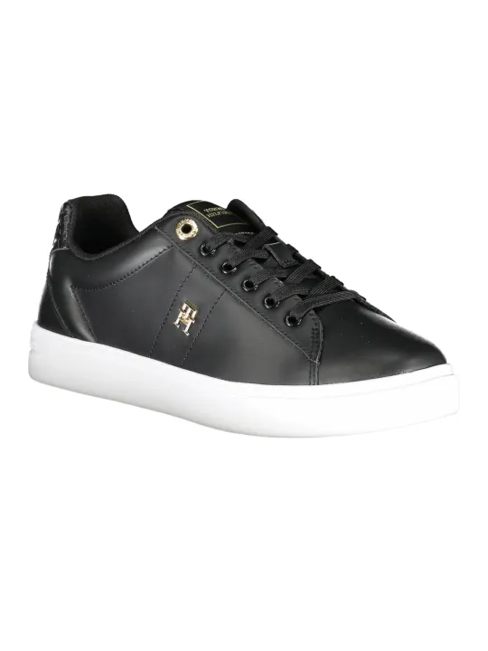 "Tommy Hilfiger Sneakers im Sale | TOMMY HILFIGER SCHWARZE DAMEN-SPORTSCHUHE online kaufen"|Planet-Deluxe