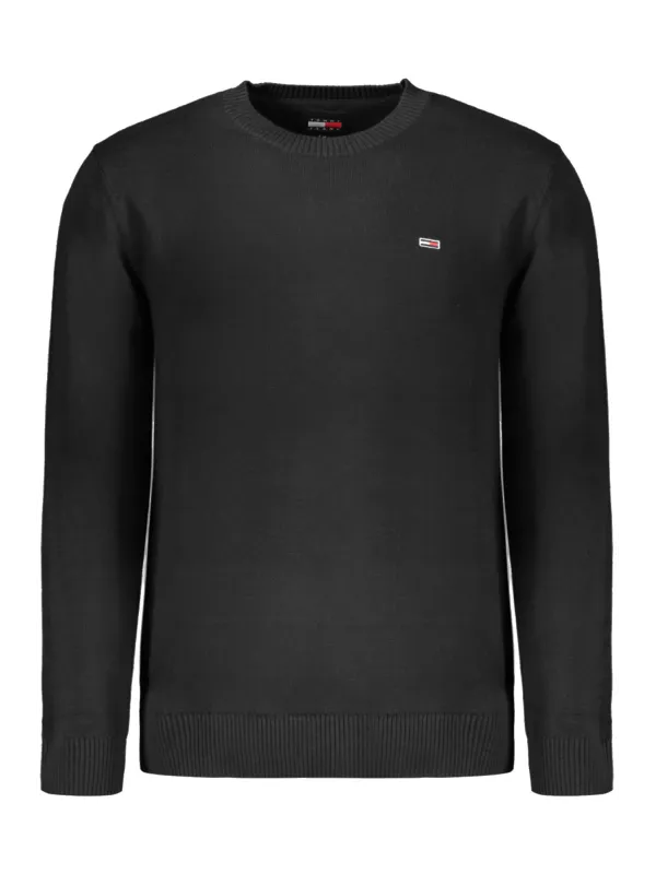 "Tommy Hilfiger Pullover im Sale | Bio Baumwolle Rundhals Pullover mit Logo Tommy Hilfiger online kaufen"|Planet-Deluxe