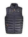 "NORWAY 1963 Jacken im Sale | NORWEGEN 1963 Herren Ärmellose Jacke - Schwarz | Kontrastdetails, Reißverschluss, Applikation & Logo | 2 Außentaschen & 2 Inn online kaufen"|Planet-Deluxe
