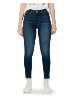 Dunkle blaue Guess Skinny Jeans