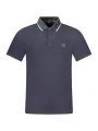 "Boss Poloshirts im Sale | HUGO BOSS Herren Polo Kurzarm Blau - Slim Fit, Kontrastdetails, Applikation & Stickerei-Logo online kaufen"|Planet-Deluxe