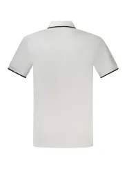 "Boss Poloshirts im Sale | HUGO BOSS Herren Polohemd Kurzarm Weiß – Slim Fit mit Kontrastdetails, Applikation, Stickerei & Logo online kaufen"|Planet-Deluxe