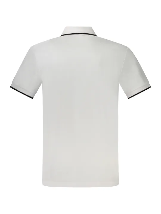 "Boss Poloshirts im Sale | HUGO BOSS Herren Polohemd Kurzarm Weiß – Slim Fit mit Kontrastdetails, Applikation, Stickerei & Logo online kaufen"|Planet-Deluxe
