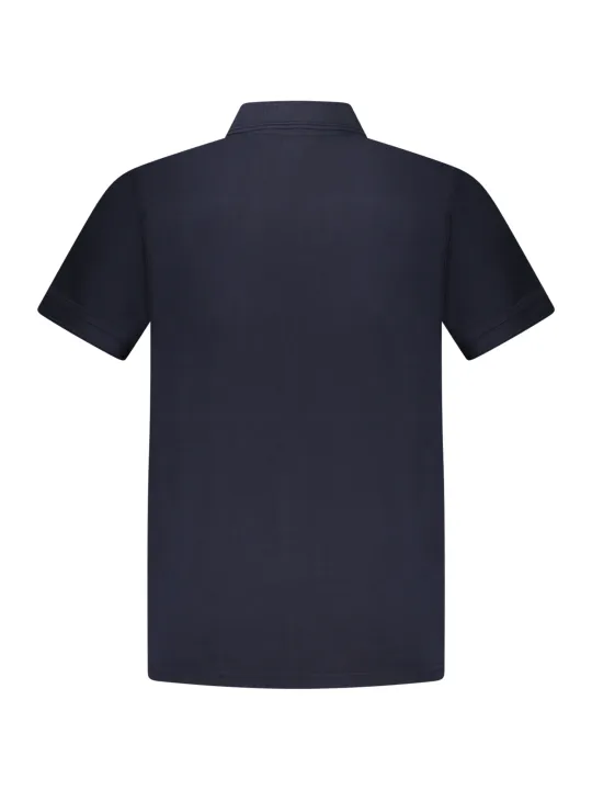 "Boss Poloshirts im Sale | HUGO BOSS Herren Kurzarm Polo Blau – Stilvolles Poloshirt mit 2-Knopf-Design und Logo-Druck online kaufen"|Planet-Deluxe