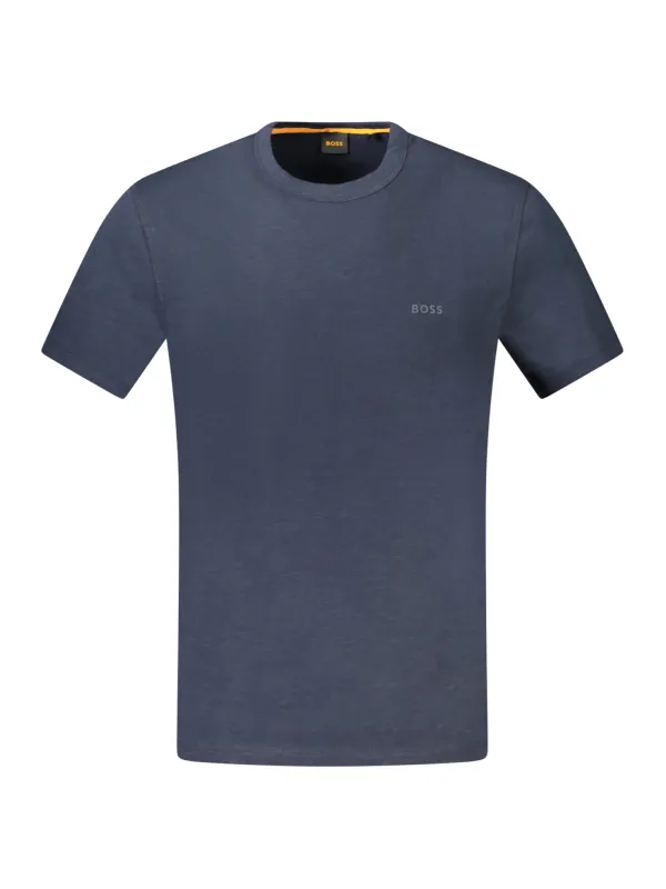 "Boss T-Shirts im Sale | HUGO BOSS Herren Kurzarm T-Shirt Blau - Rundhalsausschnitt mit Logo-Print online kaufen"|Planet-Deluxe "Boss T-Shirts im Sale | HUGO BOSS Herren Kurzarm T-Shirt Blau - Rundhalsausschnitt mit Logo-Print online kaufen"|Planet-Deluxe