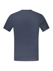 "Boss T-Shirts im Sale | HUGO BOSS Herren Kurzarm T-Shirt Blau - Rundhalsausschnitt mit Logo-Print online kaufen"|Planet-Deluxe