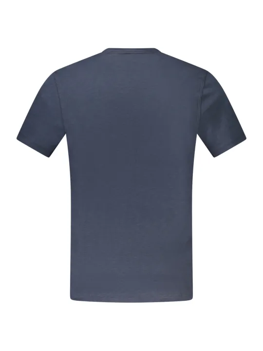 "Boss T-Shirts im Sale | HUGO BOSS Herren Kurzarm T-Shirt Blau - Rundhalsausschnitt mit Logo-Print online kaufen"|Planet-Deluxe