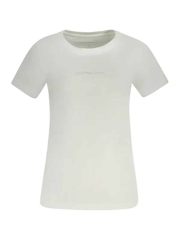 "Calvin Klein T-Shirts im Sale | Calvin Klein Damen Kurzarm-T-Shirt Weiß - Rundhalsausschnitt, Logo-Print, 95% Regenerative Baumwolle online kaufen"|Planet-Deluxe "Calvin Klein T-Shirts im Sale | Calvin Klein Damen Kurzarm-T-Shirt Weiß - Rundhalsausschnitt, Logo-Print, 95% Regenerative Baumwolle online kaufen"|Planet-Deluxe