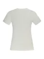 "Calvin Klein T-Shirts im Sale | Calvin Klein Damen Kurzarm-T-Shirt Weiß - Rundhalsausschnitt, Logo-Print, 95% Regenerative Baumwolle online kaufen"|Planet-Deluxe