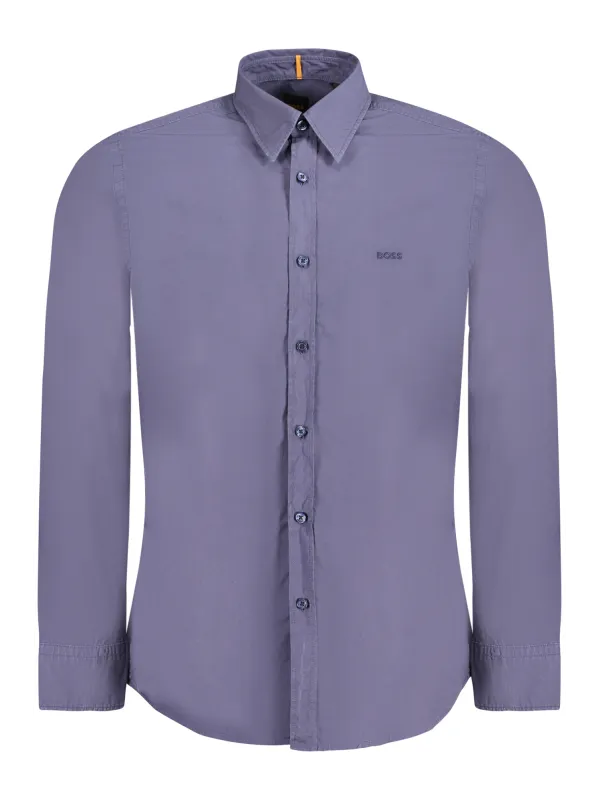 "Boss Hemden im Sale | BOSS Herren Langarmhemd Blau – Normale Passform, Italienischer Kragen, 1-Knopf-Manschetten, Logo-Stickerei online kaufen"|Planet-Deluxe "Boss Hemden im Sale | BOSS Herren Langarmhemd Blau – Normale Passform, Italienischer Kragen, 1-Knopf-Manschetten, Logo-Stickerei online kaufen"|Planet-Deluxe