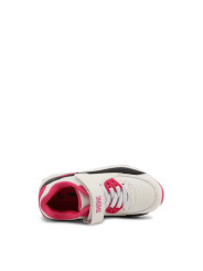 Weiße und pinke Shone Sneakers