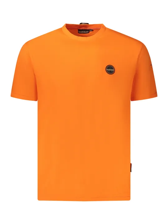 "Napapijri T-Shirts im Sale | Napapijri Herren Kurzarm-T-Shirt Orange online kaufen"|Planet-Deluxe