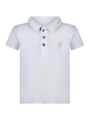 "GUESS JEANS Poloshirts im Sale | GUESS JEANS POLO KURZE ÄRMEL KINDER BLAU online kaufen"|Planet-Deluxe