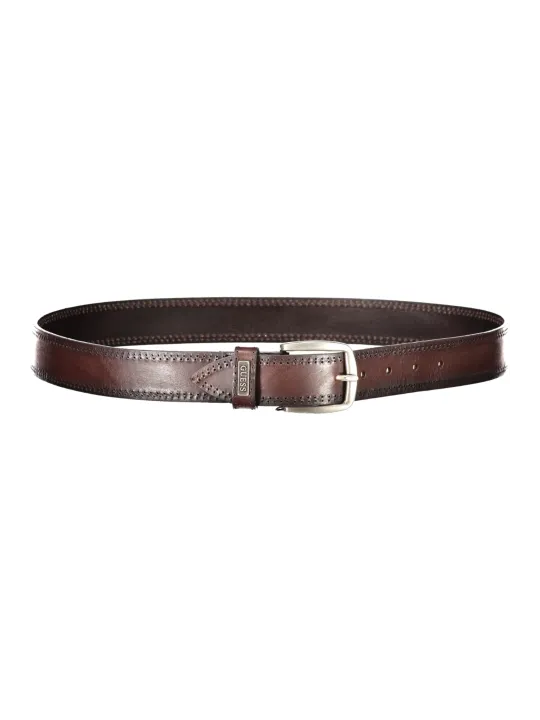 "GUESS JEANS Gürtel im Sale | GUESS JEANS LEDERGÜRTEL HERREN BRAUN online kaufen"|Planet-Deluxe