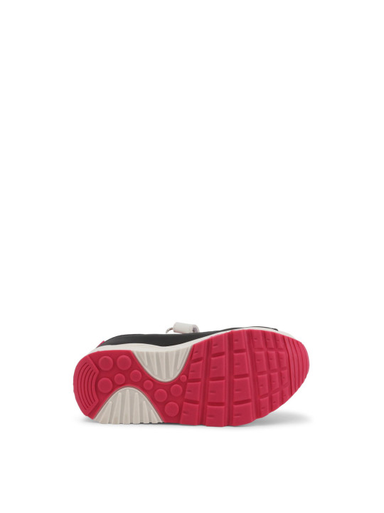 Bunte Sneaker Sohle Weiß Fuchsia