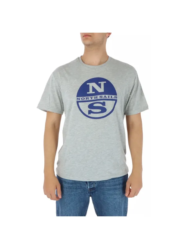 Graues North Sails Logo T-Shirt Graues North Sails Logo T-Shirt