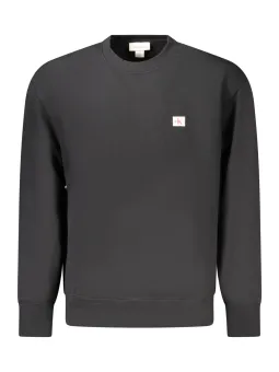 "CALVIN KLEIN Herren Sweatshirt Schwarz mit Reißverschluss"