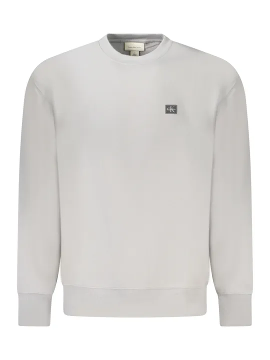 "Calvin Klein Sweatshirts im Sale | CALVIN KLEIN HERREN-SWEATSHIRT MIT ZIP-UP GRAU online kaufen"|Planet-Deluxe