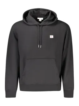 "CALVIN KLEIN Herren Sweatshirt Schwarz mit Reißverschluss"