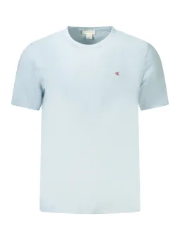 Calvin Klein Herren Kurzarm T-Shirt Blau - Stilvoll & Bequem