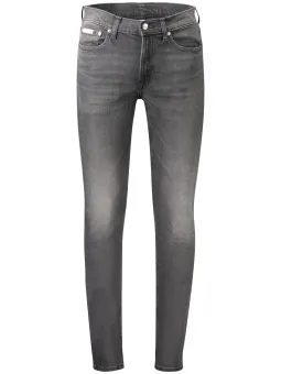"Calvin Klein Herren Jeans - Schwarzer Denim, Top-Qualität"