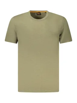 BOSS Herren Kurzarm T-Shirt Grün – Stilvoll & Bequem