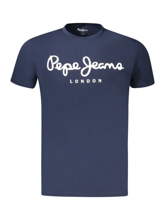 "Pepe Jeans T-Shirts im Sale | PEPE JEANS HERREN KURZARM T-SHIRT BLAU online kaufen"|Planet-Deluxe