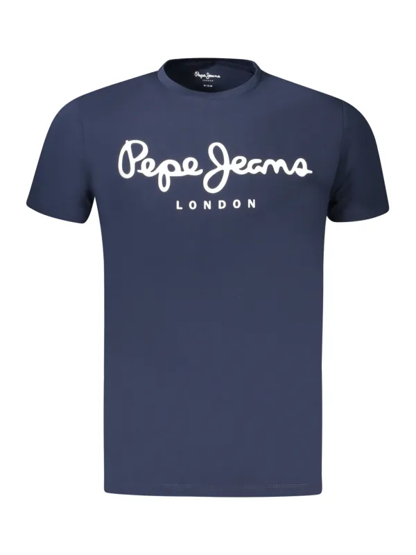 "Pepe Jeans T-Shirts im Sale | PEPE JEANS HERREN KURZARM T-SHIRT BLAU online kaufen"|Planet-Deluxe