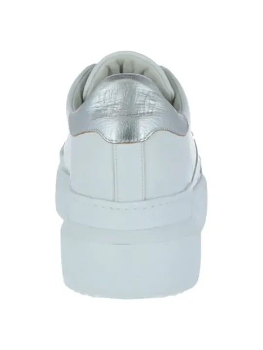 Weiße Chunky Sneaker Plateausohle