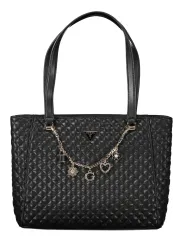 "GUESS JEANS Einzelstücke & Seltenheiten im Sale | GUESS JEANS DAMENTASCHE SCHWARZ online kaufen"|Planet-Deluxe